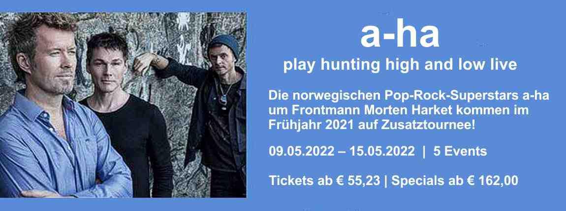 a-ha - play hunting high and low live