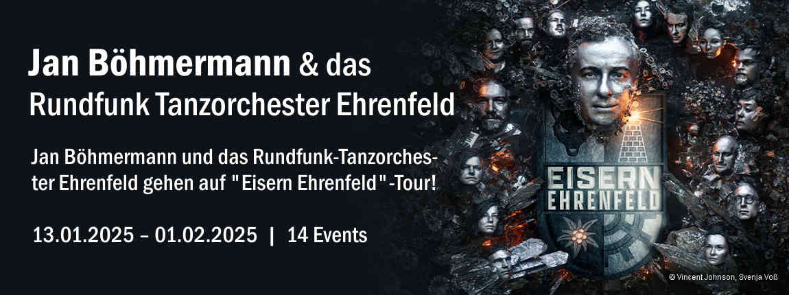 Jan Böhmermann & das Rundfunk-Tanzorchester - Ehrenfeld Intergalactic Tour