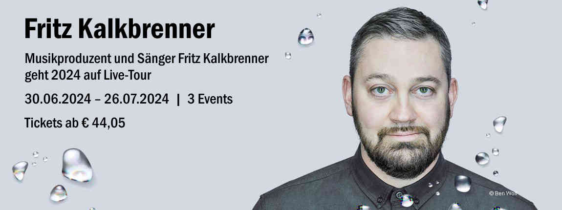 Fritz Kalkbrenner - True Colours Tour 2022