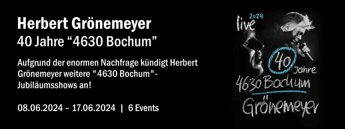 Herbert Grönemeyer - Jubiläumskonzerte 20 Jahre Mensch