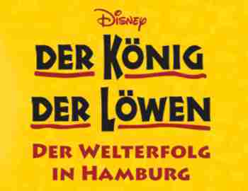 Musical der König der Löwen in Hamburg