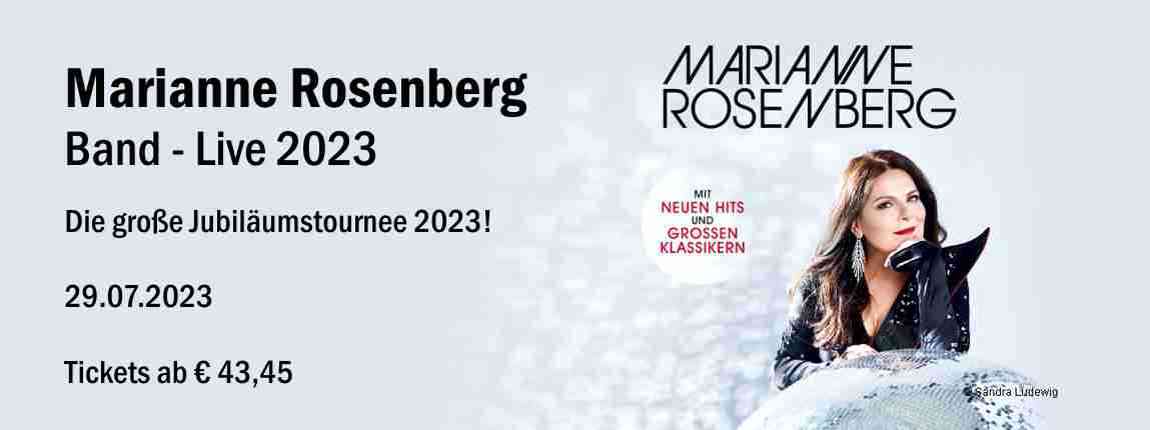 Marianne Rosenberg & Band - Live 2023