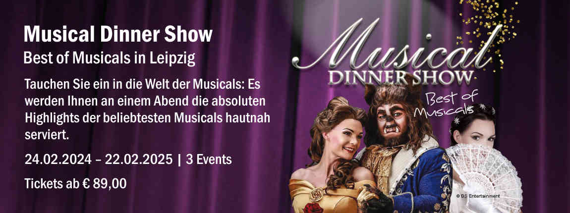Musical Dinner Show in Leipzig