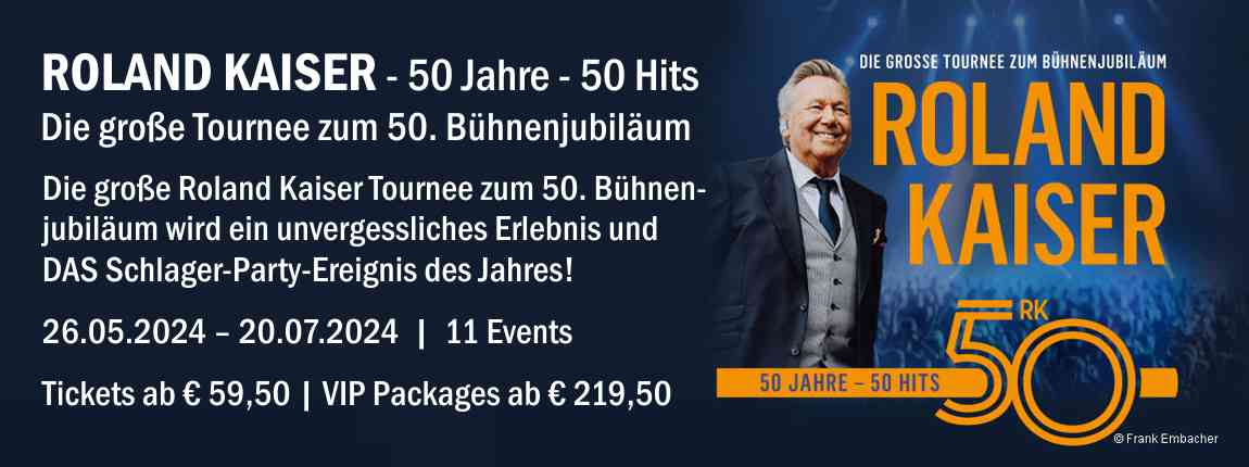 50 Jahre - 50 Hits - Die große Tournee zum 50. Bühnenjubiläum