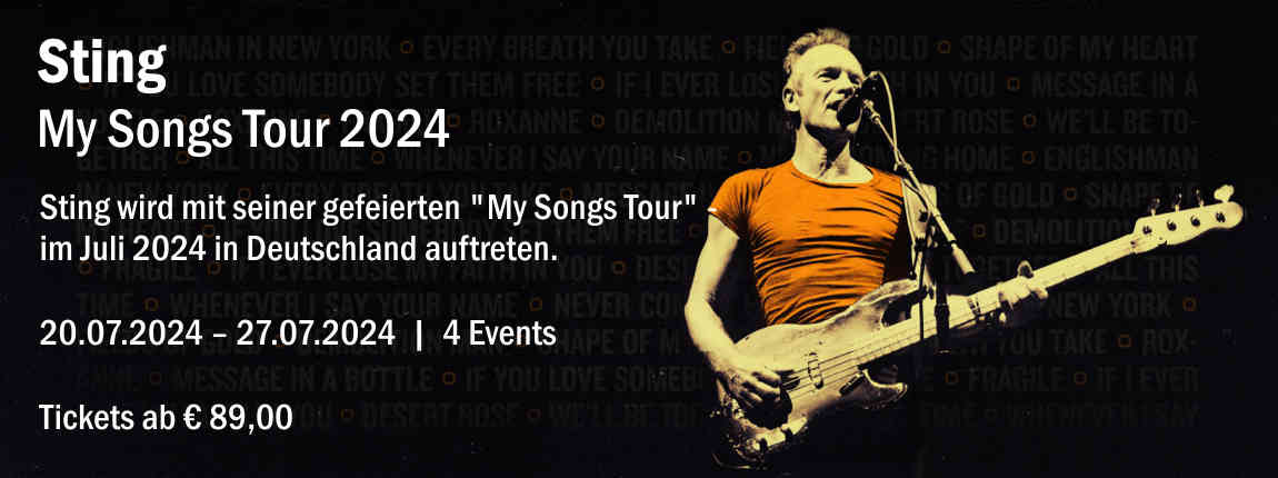 Sting - My Songs Tour 2022