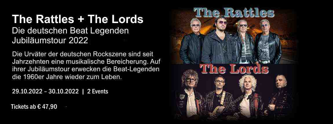 The Rattle + The Lords auf Jubiläumstour 2020
